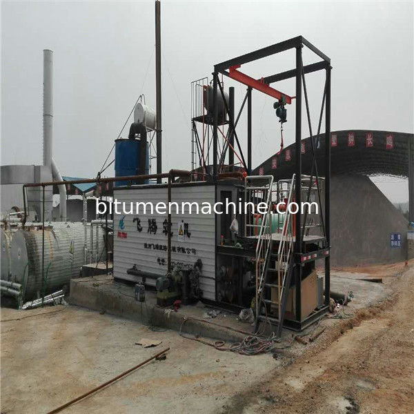 Zero Loss No Pollution Bitumen Drum Melter With Dripping Bitumen Collecting System